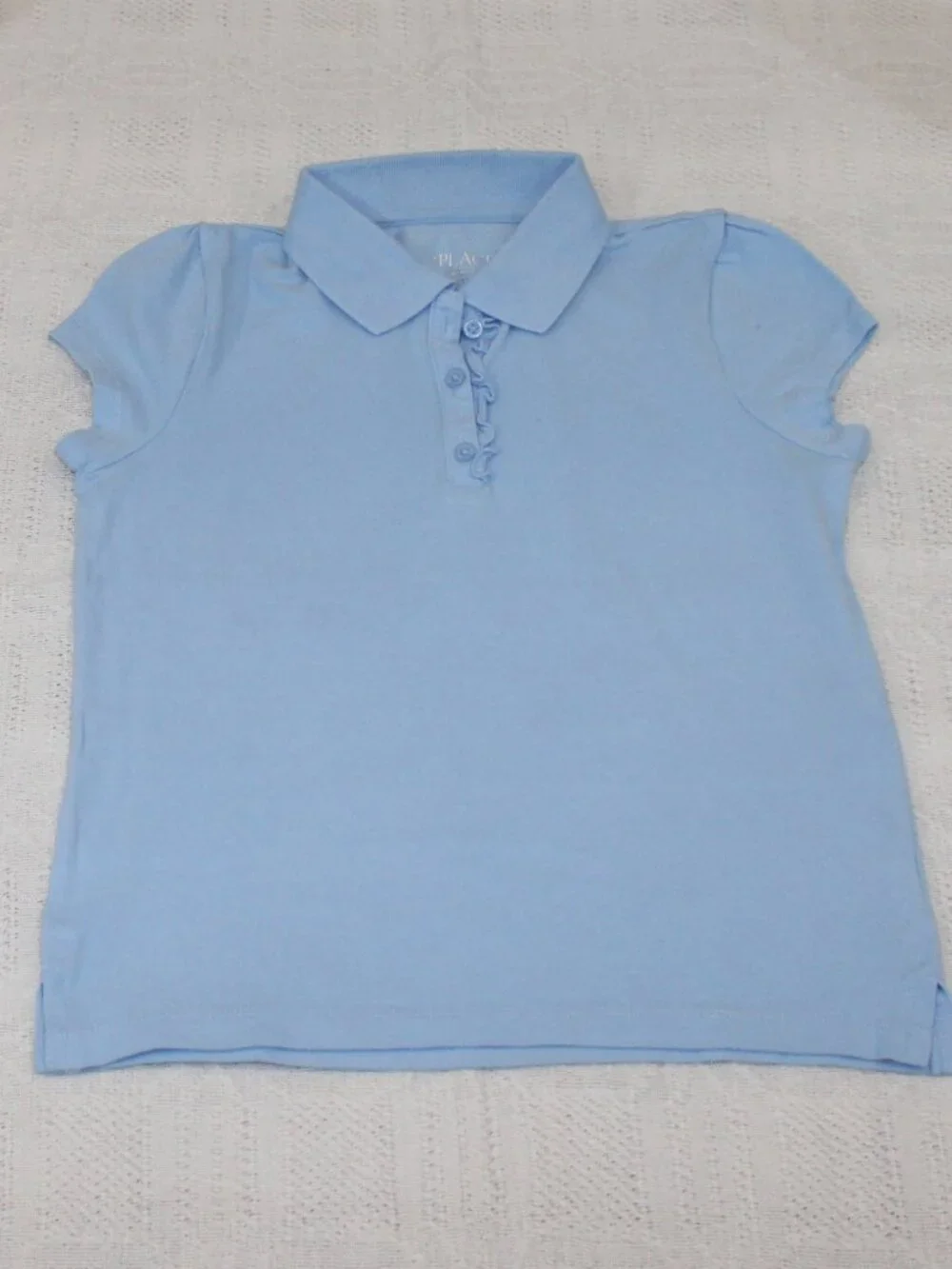 Bundle: (6) Girls Uniform Polo - Size M 7/8